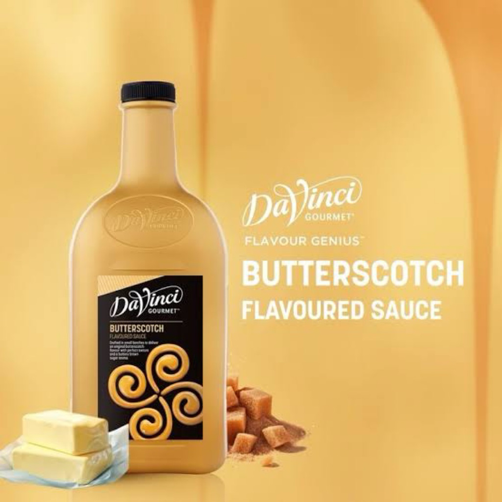 DAVINCI BUTTERSCOTCH SAUCE 2L
