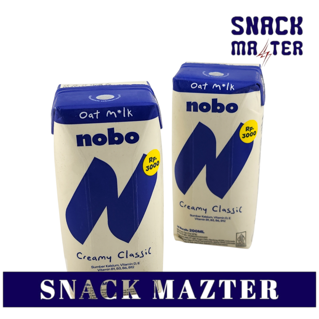 

Susu UHT NOBO Oat Milk Creamy - Netto 200ml