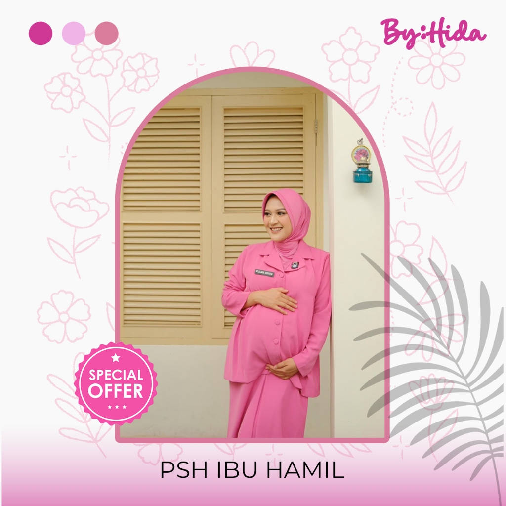 Baju PSH Ibu Hamil Bhayangkari