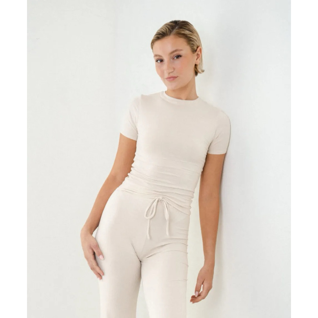 arus the brand fitted T-shirt joy basic goena