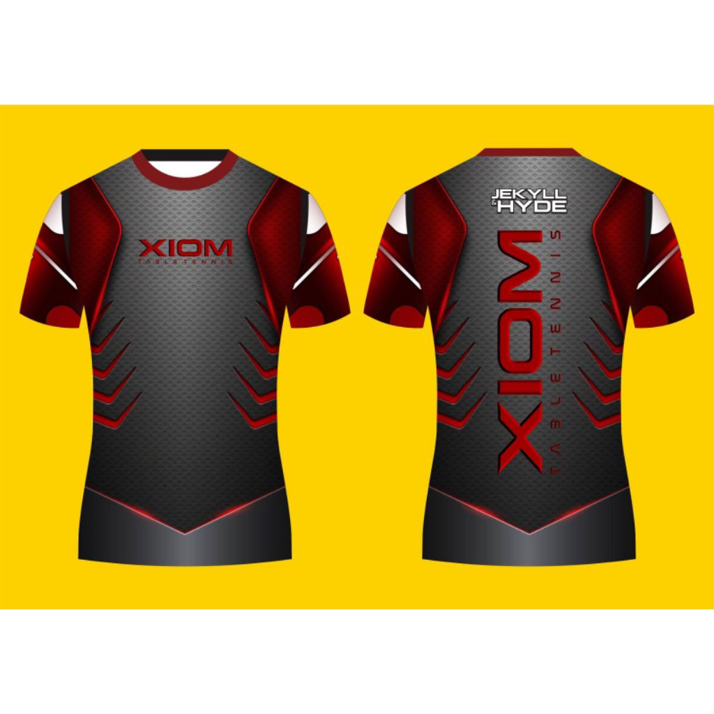 KAOS JERSEY PINGPONG XIOM REDLINE
