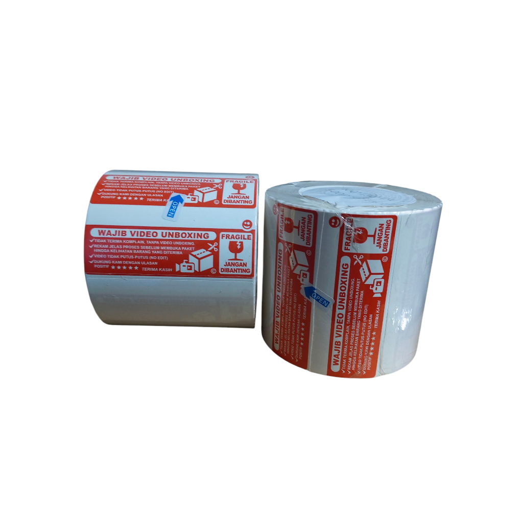 

Kertas Thermal Unboxing 100x150mm isi 500pcs stiker thermal unboxing
