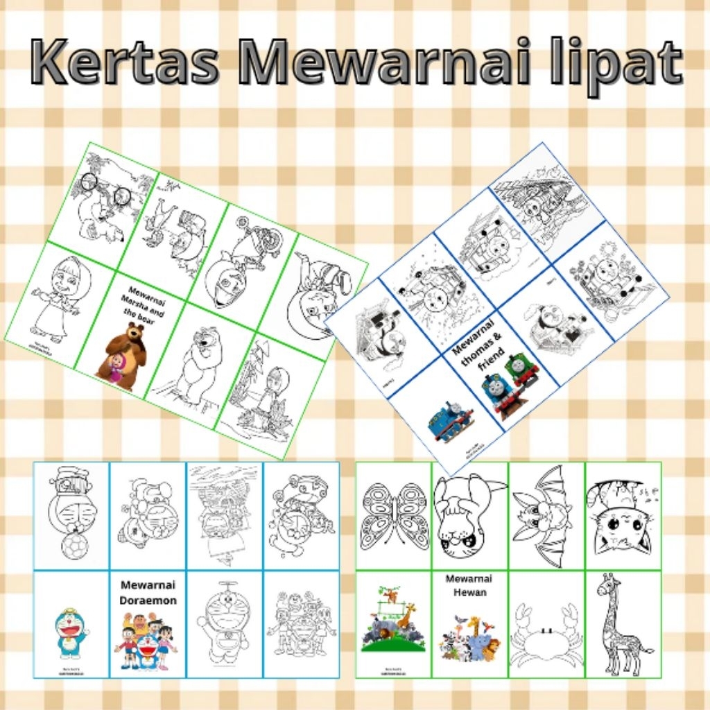 

kertas mewarnai