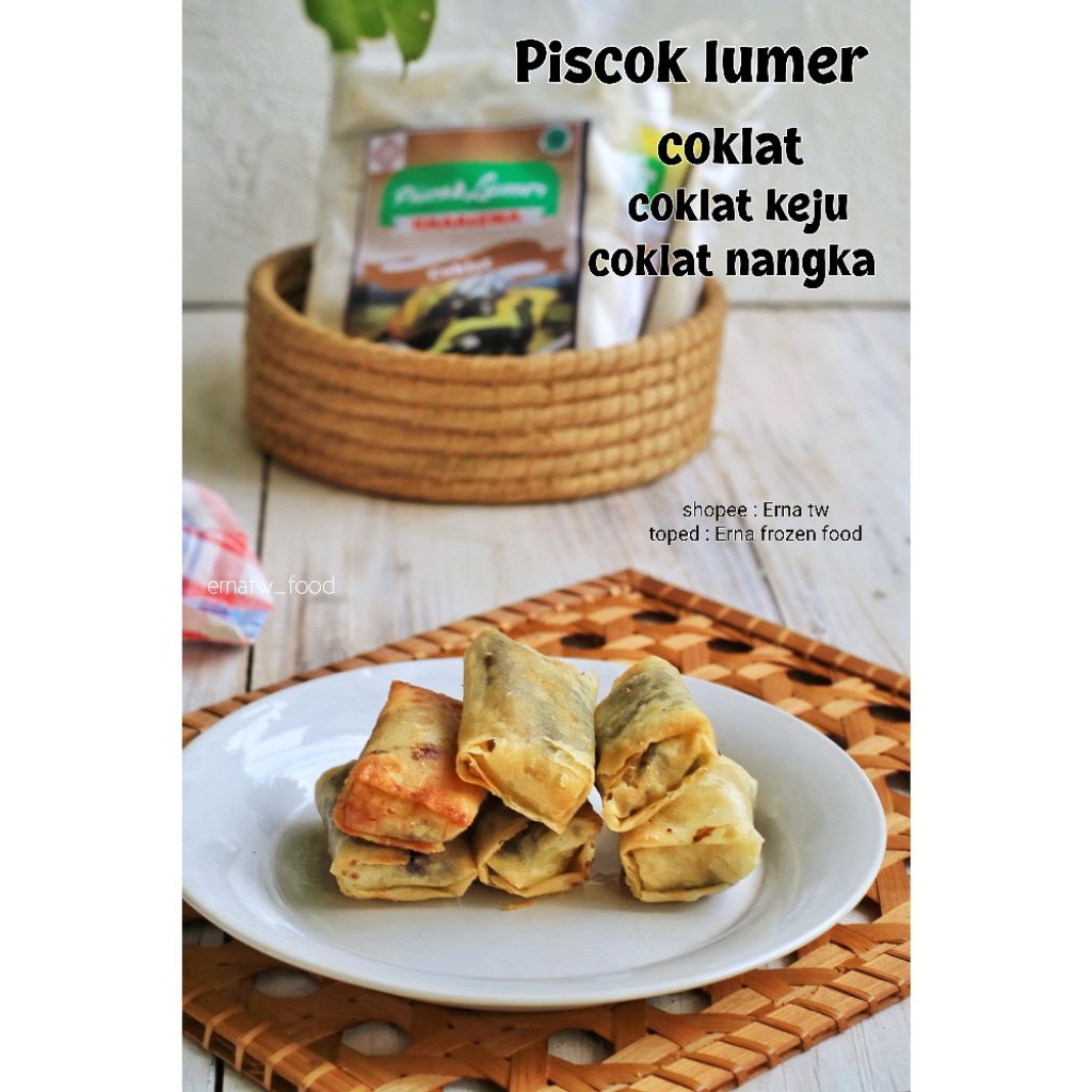 

(CEMILAN CAFE) PISCOK LUMER pisang coklat lumer rasa pisang coklat frozen
