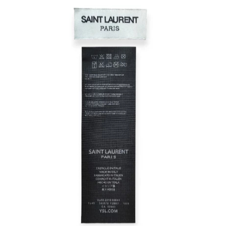 

TAG LABEL SAINT LAURENTT HIGH QUALITY