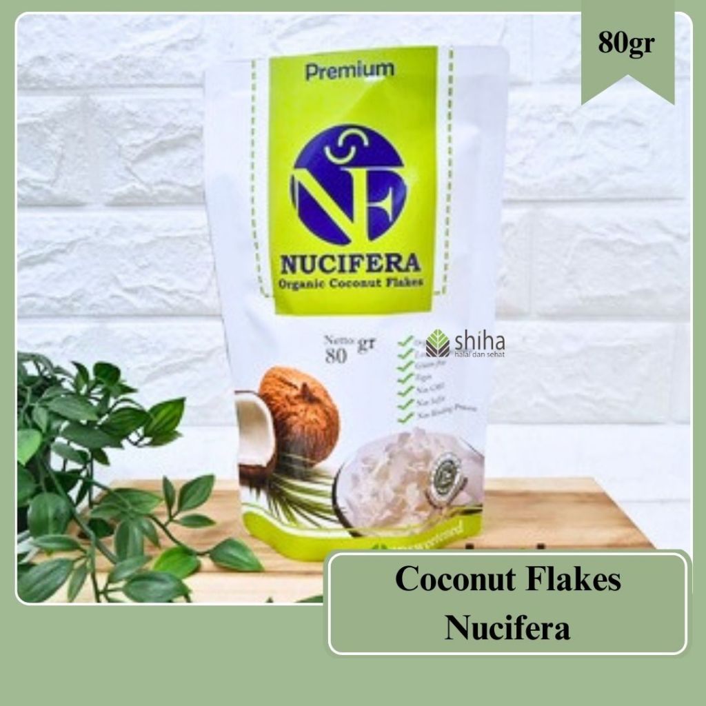 

Coconut Flakes Nucifera 80gr Kelapa Parut | Warung Shiha