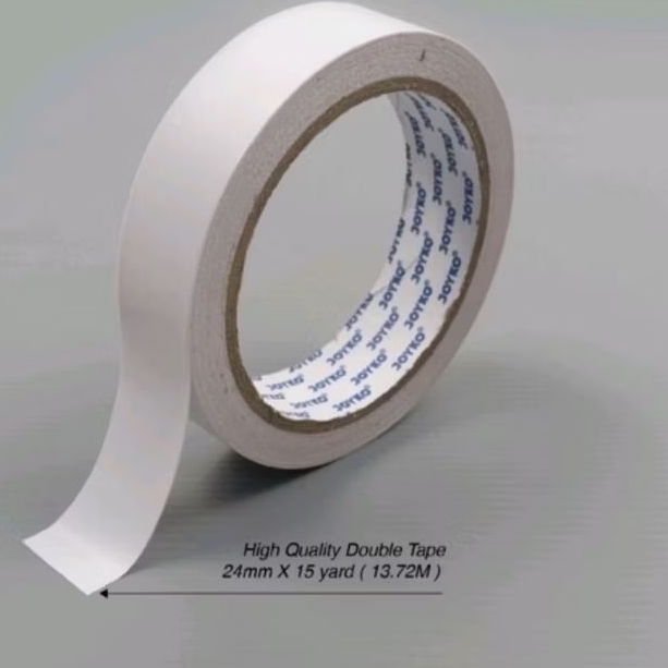 

DOUBLE TAPE / ISOLASI BOLAK BALIK 24mm / 1 inch SEMAR