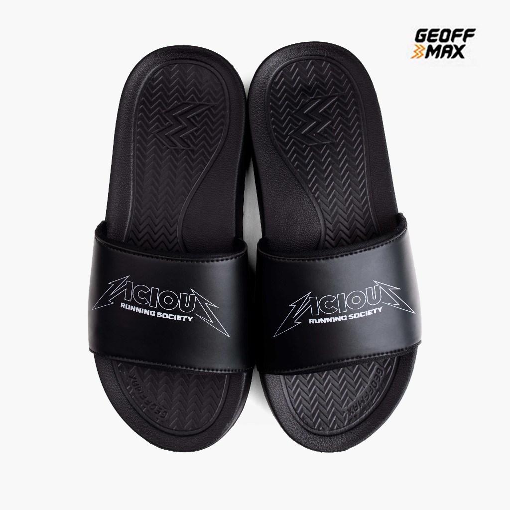 Geoff Max - Viper Vrs Black Recovery Sandal Pria & Wanita