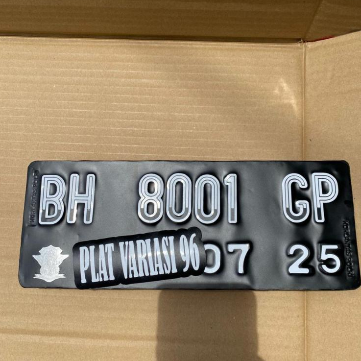 Plat baut tanam motor custom plat nomor motor lipat baut tanam