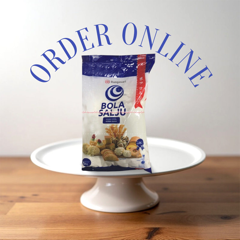

Bungasari Bola Salju 1kg Tepung Terigu Serba Guna Untuk Kue Roti Mie Bunga Sari Biru Powder 1kilo