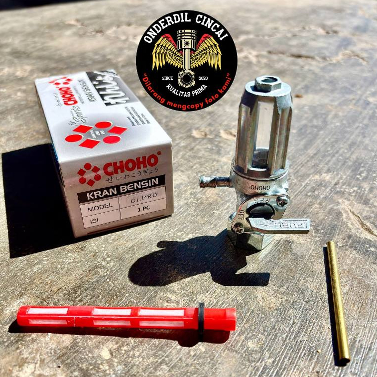 Kran Bensin GL PRO CHOHO Original - Kran Bensin Chooho GL Pro Drat 22 Sesuai Motor