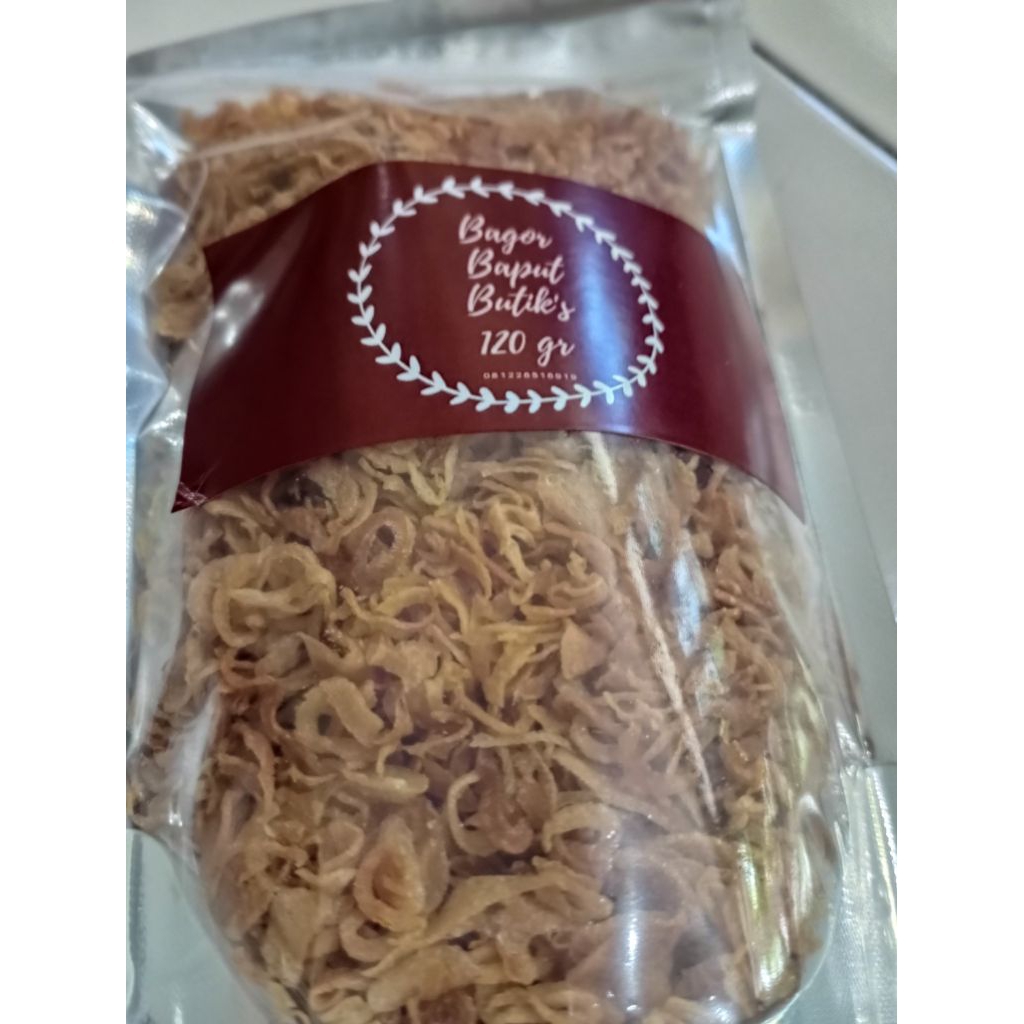 

Brambang goreng bu tik 120gr