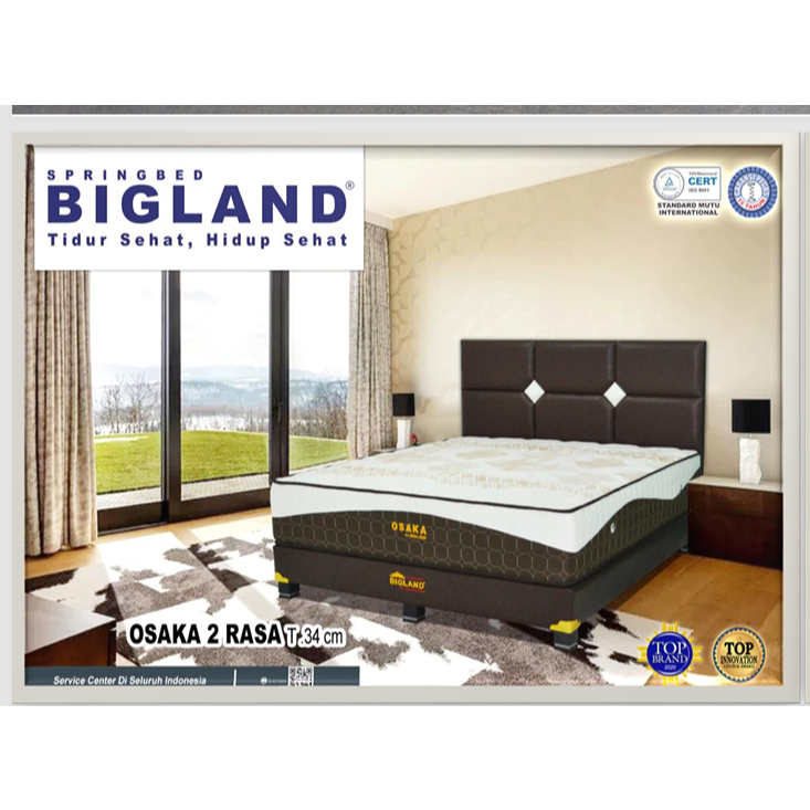 Bigland Kasur Springbed  ORI tipe OSAKA 2 RASA