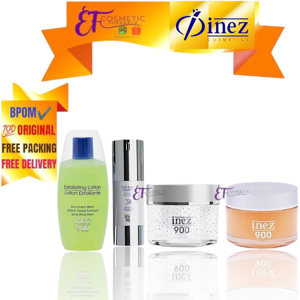 INEZ Paket Skincare Anti Aging - Perawatan Wajah Anti Penuaan