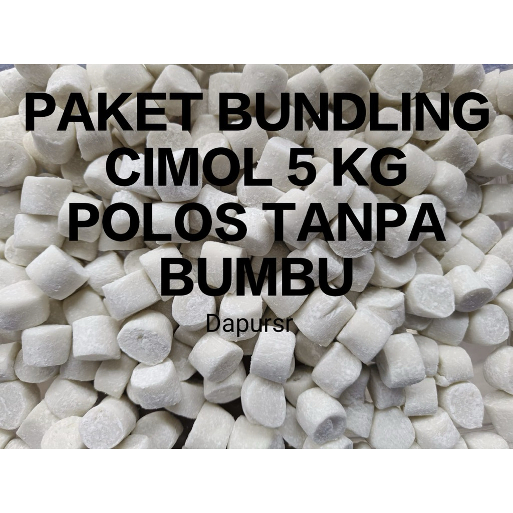 

PAKET BUNDLING CIMOL 5 KG POLOSAN TANPA BUMBU