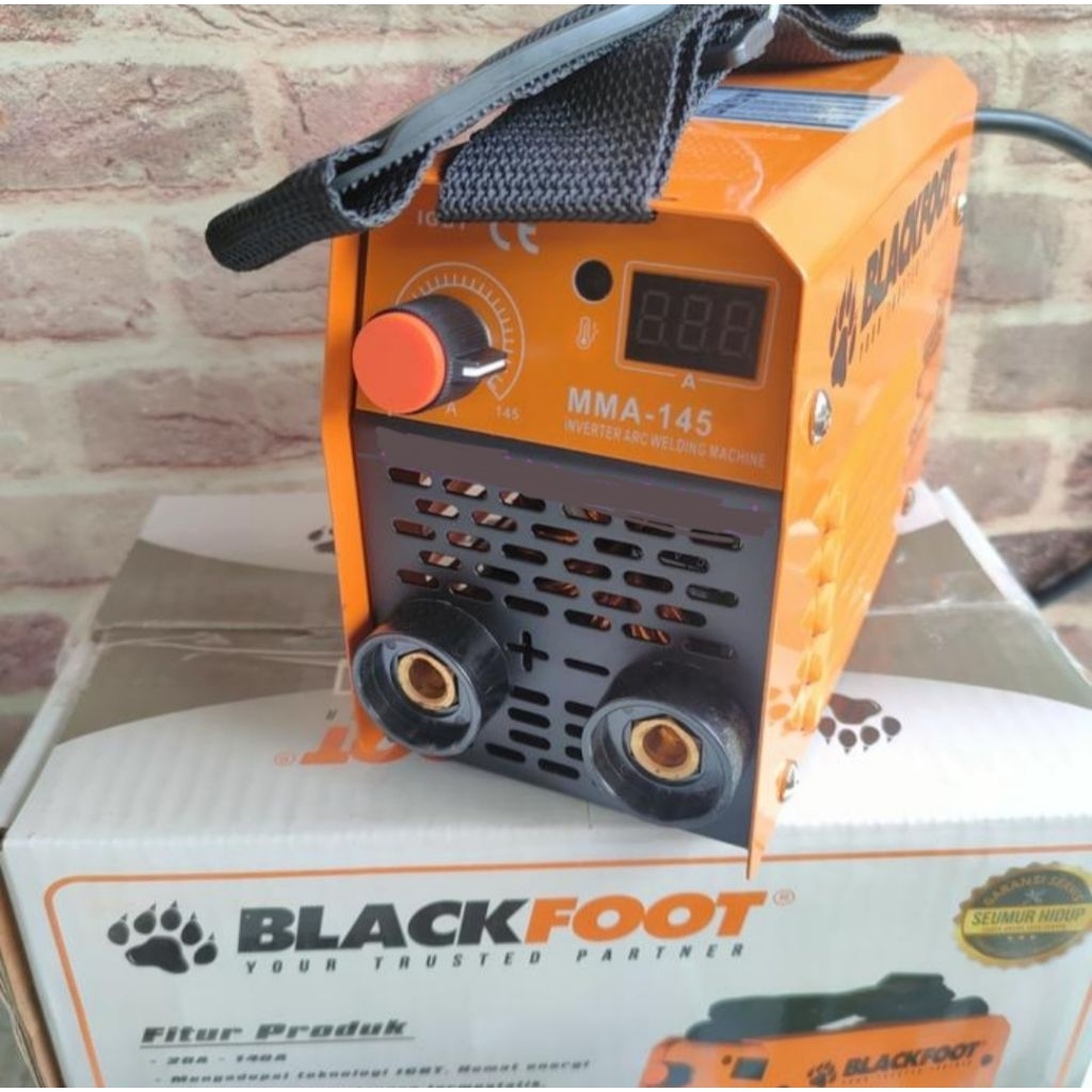Blackfoot Trafo Las Listrik Welding Machine MMA 145 WD IGBT