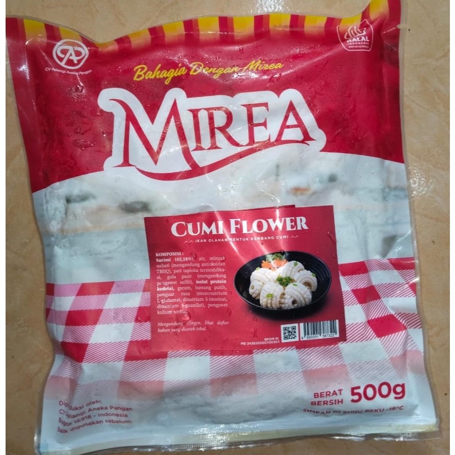 

MIREA KEMBANG CUMI 500GR