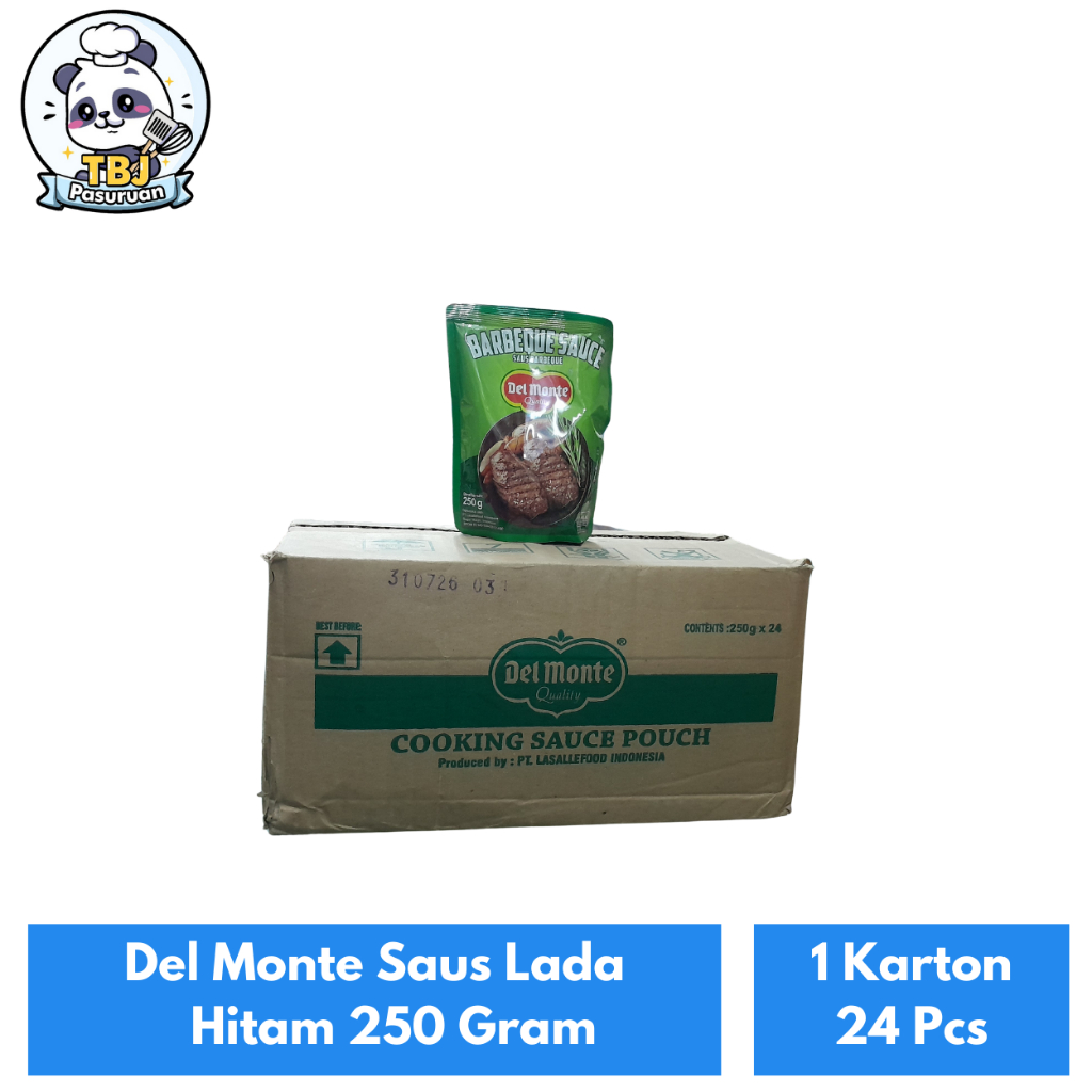 

Del Monte Saus Lada Hitam 250 Gram Kemasan 1 Karton Isi 24 Pcs