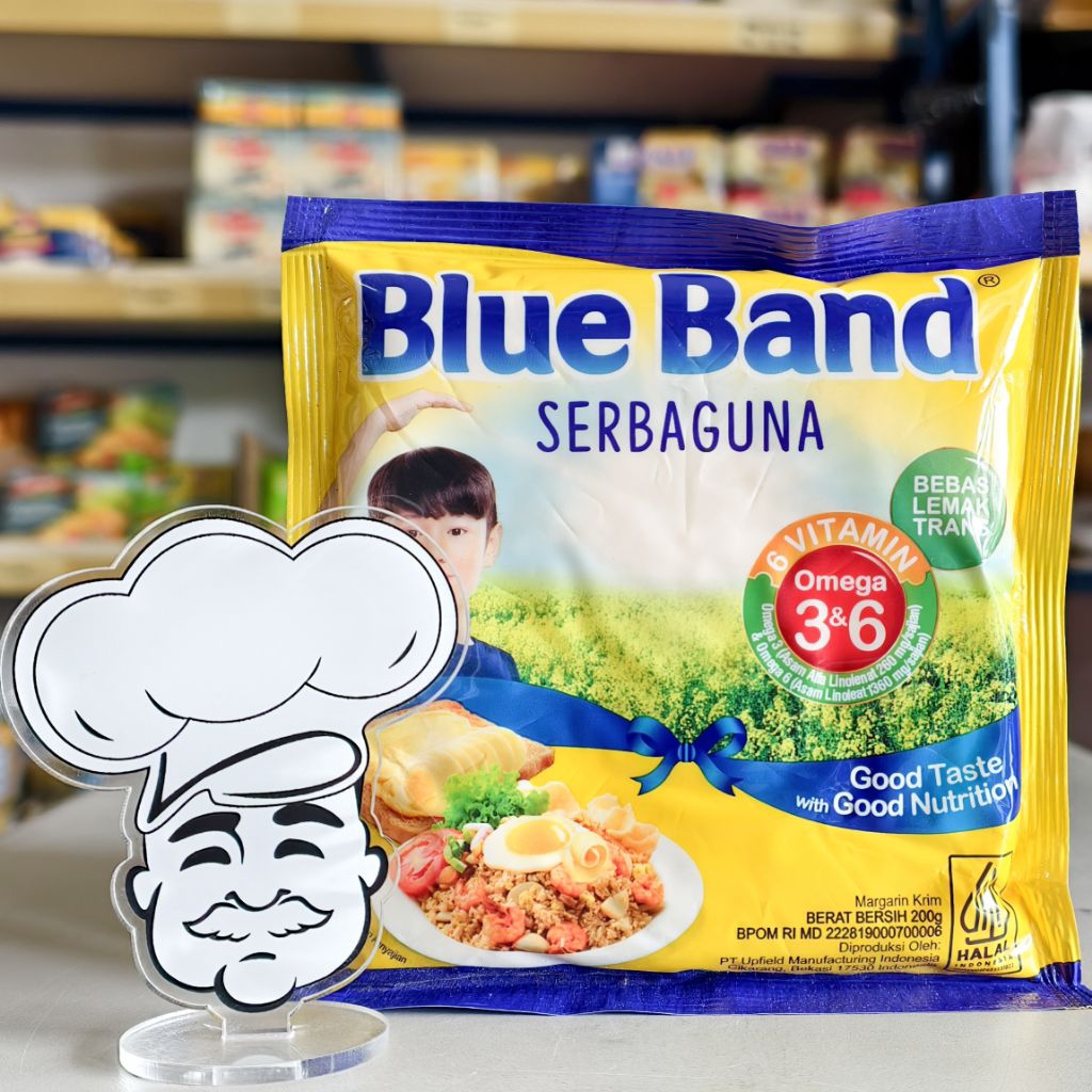 

Blueband Serbaguna Sachet 200Gr / Margarine Blueband Sachet 200Gr