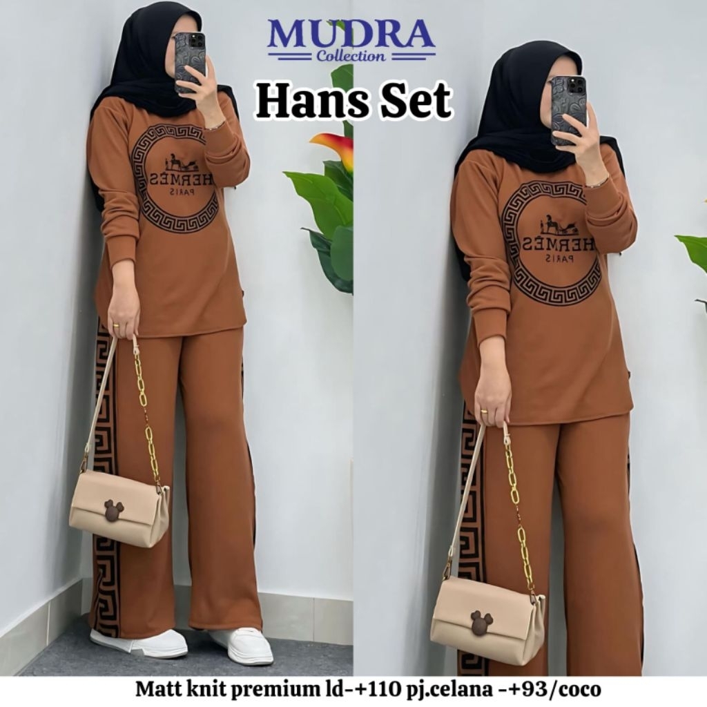 HANS SET + TERIA SET BY MUDRA HIJAB