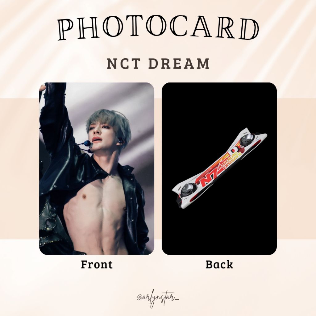[FREE GIFT] PHOTOCARD UNOFFICIAL ||  NCT DREAM || JENO CHENLE HAECHAN LEE MARK JAEMIN JISUNG RENJUN 