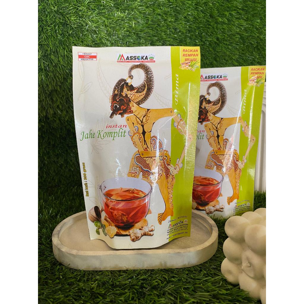 

Jahe Komplit Instan Massoka | Minuman Rempah | Sudah Ada Gula