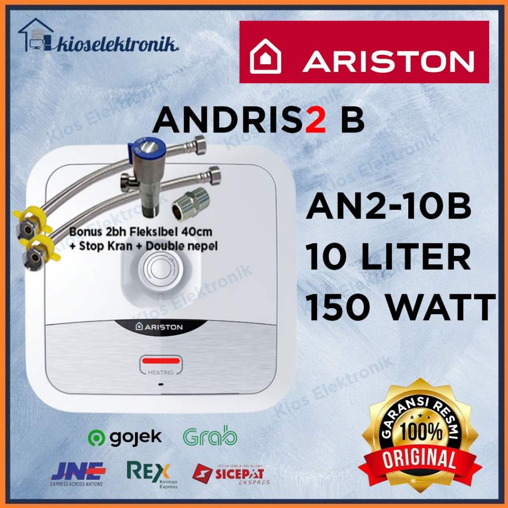 Ariston AN2 B 10 Liter Water Heater Listrik Andris 2 Andris2 10B B 10 - AN2-10B / AN2 10 B