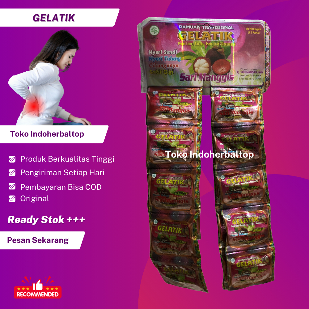 

Gelatik Kapsul Renceng Original 20 Sachet