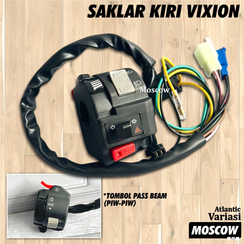 Holder Assy Kiri (LH) VIXION Saklar Kiri Vixion Old SAKLAR KANAN KIRI YAMAHA VIXION OLD VIXION NEW N