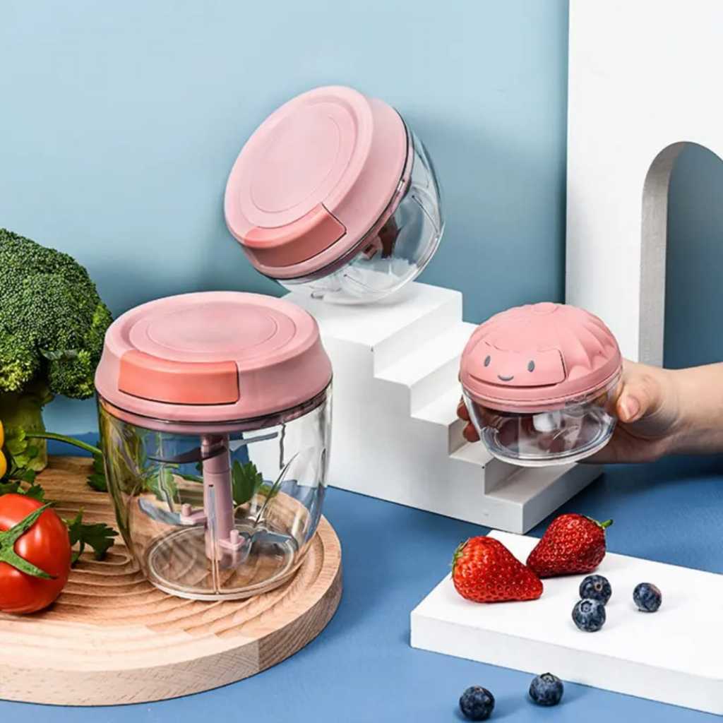 Manual Speedy Chopper 5 Pisau / Blender Tarik Manual 5 Pisau New Chopper 5 Mata Pisau Blender