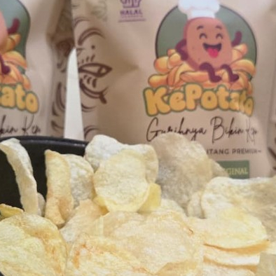 

Keripik Kentang Putih Dieng 120g makanan ringan cemilan jajanan Gratis Ongkir