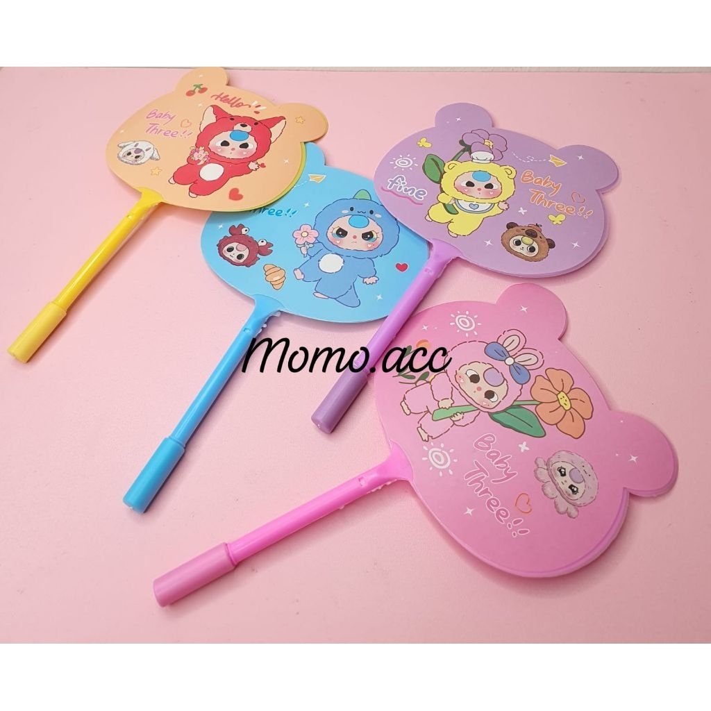 

Pulpen Gel Kipas berbagai karakter lucu / pulpen kipas mini karakter kartun lucu