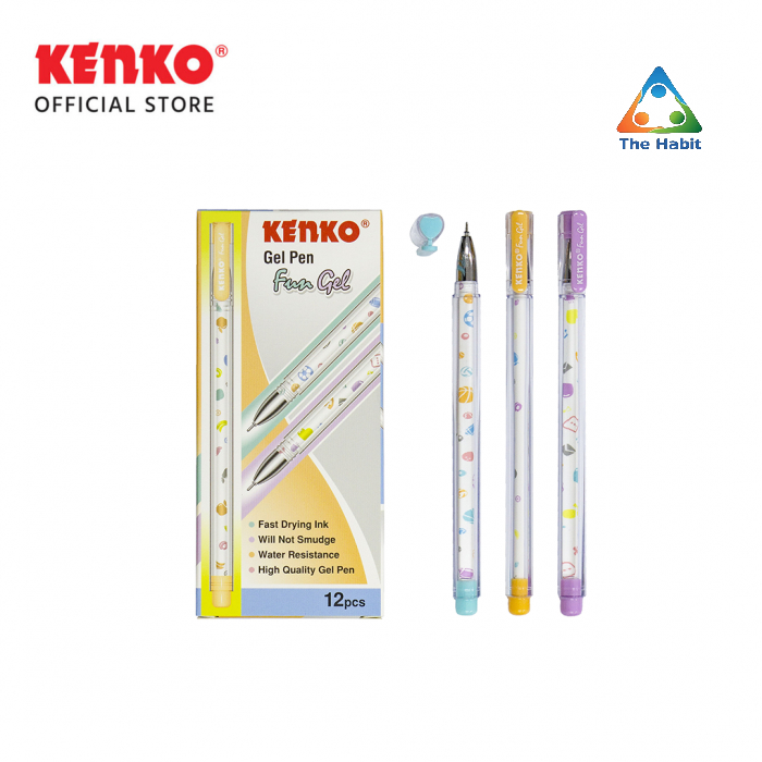 

(The Habit) GEL PEN FUN Gel Mix Color 3 PCS