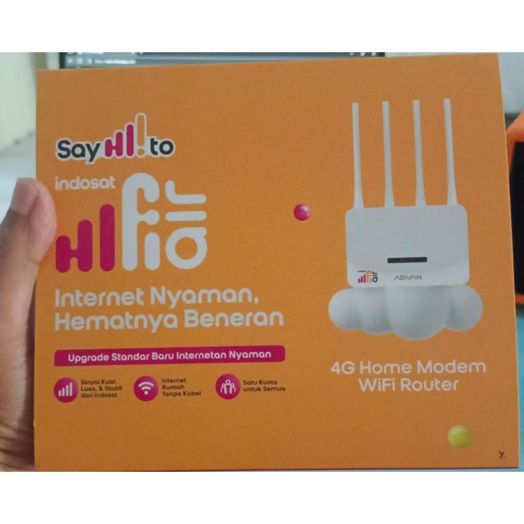 Modem Wifi Advan IM3 tanpa Kartu paket