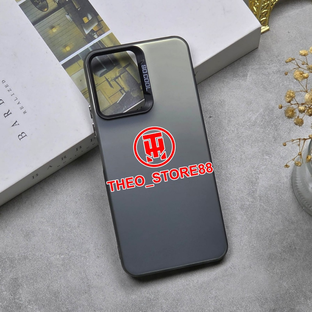 TECNO SPARK GO 2 CASE SOCOOL BLACK CASE IMD SOCOOL  PLATE HOLOGRAM TECNO SPARK GO 2