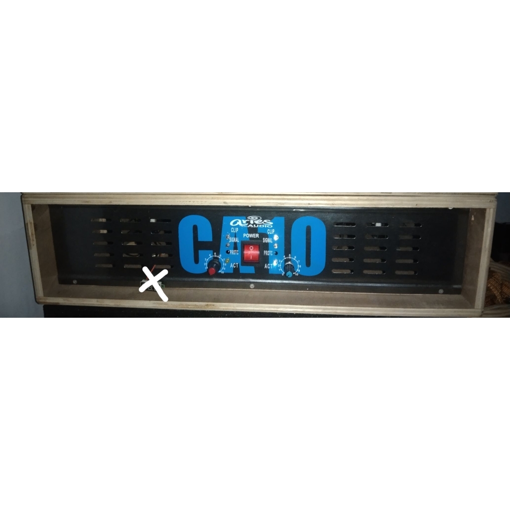 power 2 channel/power amplifier murah