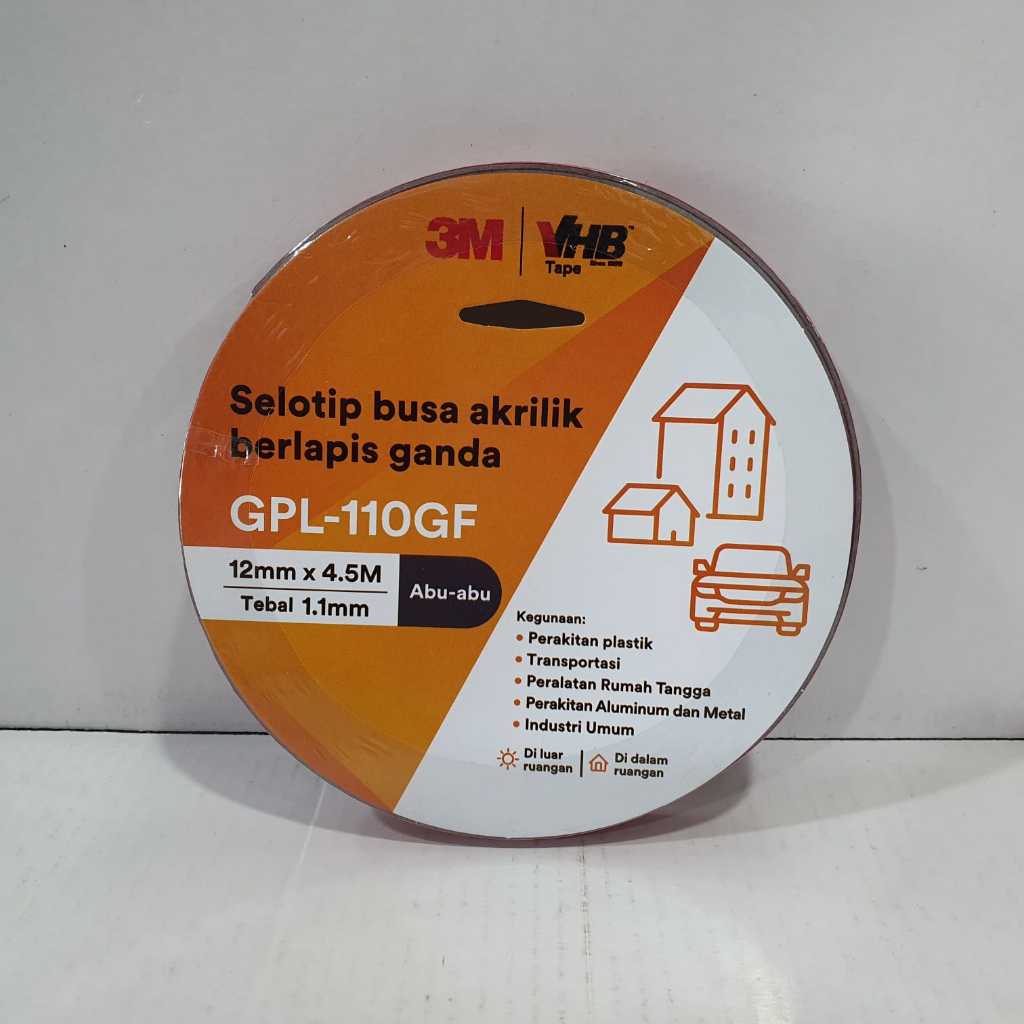 3M VHB Isolasi Lakban Double Tape Busa Super Kuat