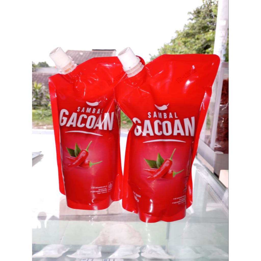 

Saos Sambal Gacoan Kemasan Anti Tumpah 500gr
