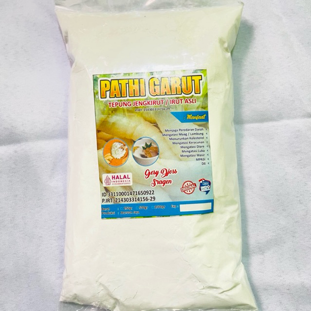 

Tepung Garut Asli 250 gram beli 2 gratis 1 kualitas premium Sudah BPOM