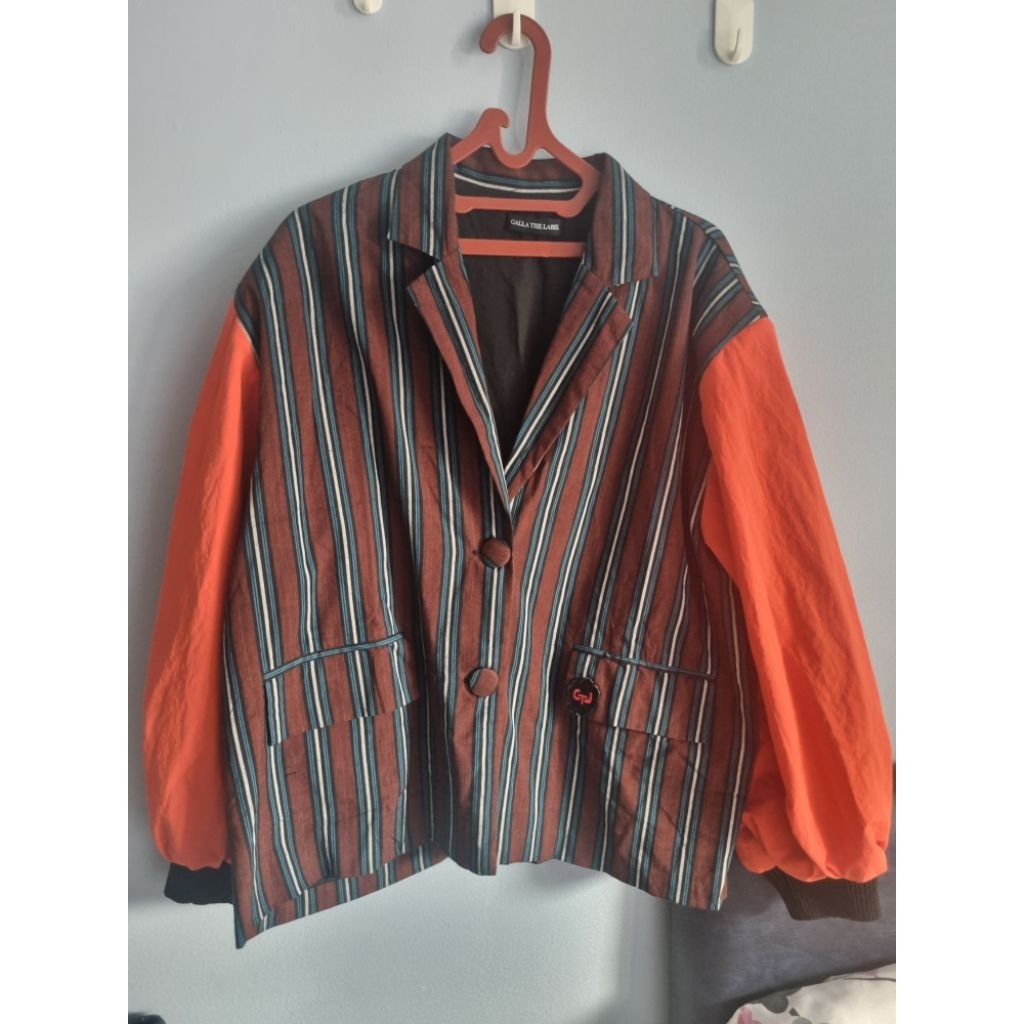 NEW CALLA THE LABEL LURIK JACKET MAROON