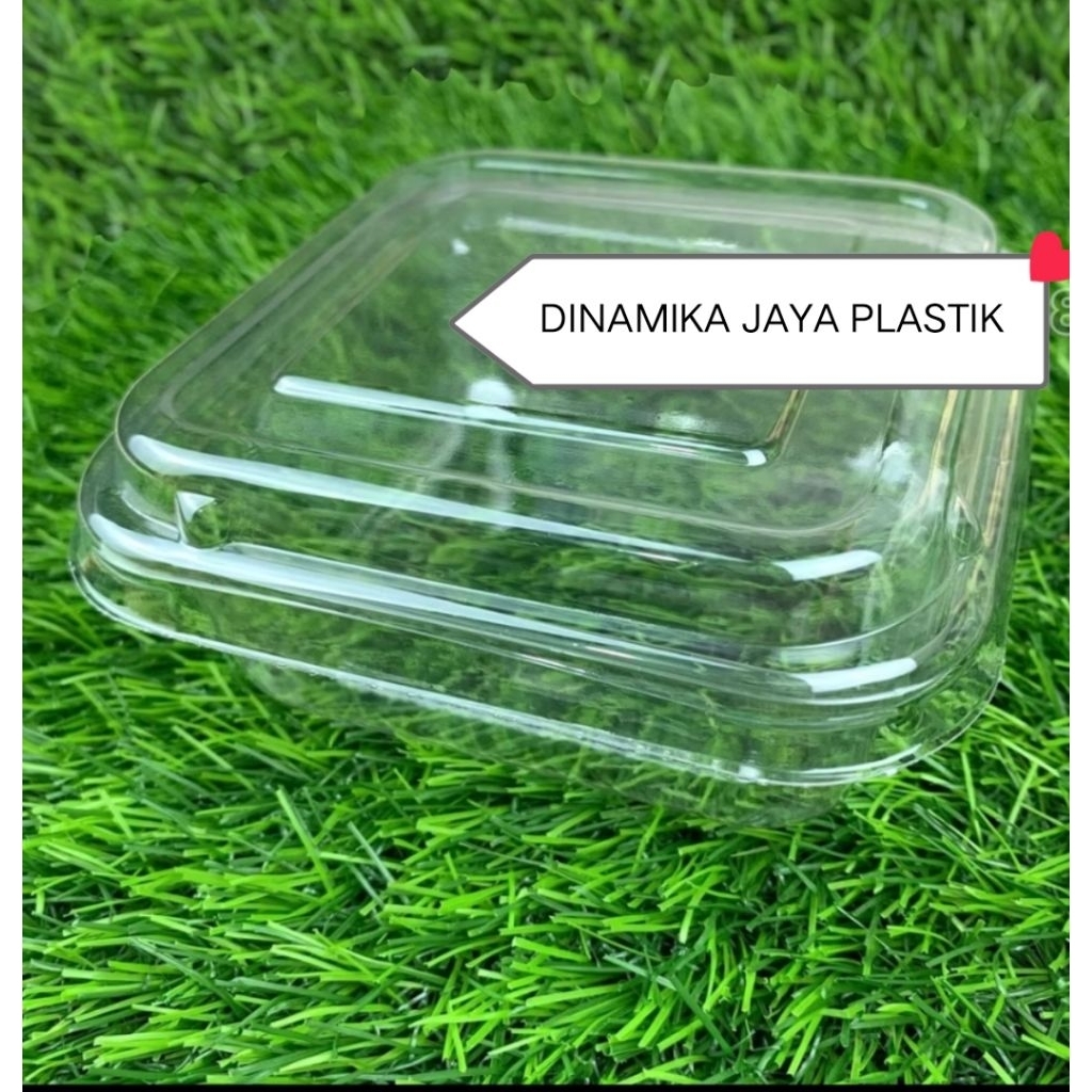 Mika dessert/kotak dessert/box pudding 350ml petak persegi