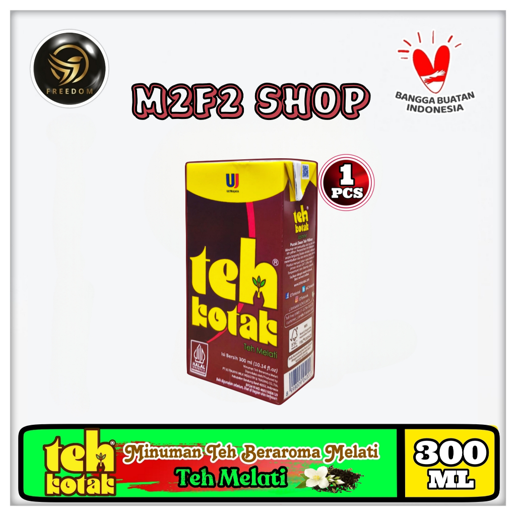 

Teh Kotak Ultra Original Jasmine Tea | Teh Melati - 300 ml (Kemasan Satuan)