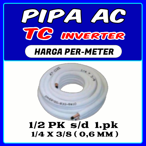 PIPA AC TC..PRR-METER  1/2.S/D..1.PK.(.0,6.MM.)