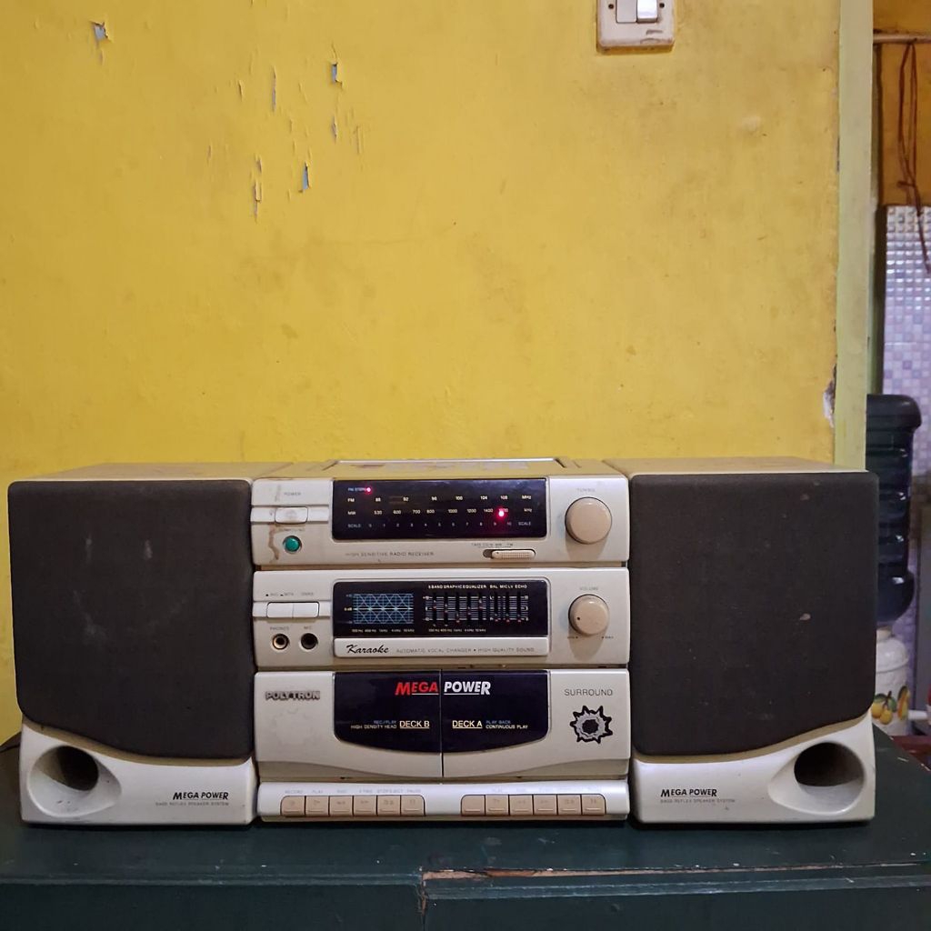 Radio Tape Polytron jadul