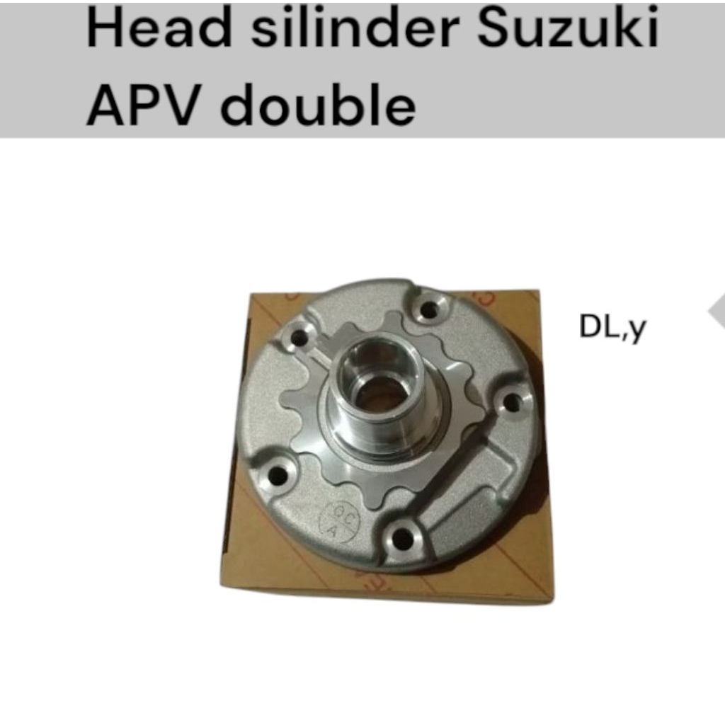 Head silinder kompresor AC mobil Innova dowble Apv double AC mobil