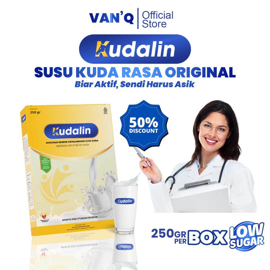 

Kudalin Rasa Original | Susu Kuda Liar Sumbawa Asli | 250gr | Ampuh Atasi Nyeri Sendi Rematik 1 Box