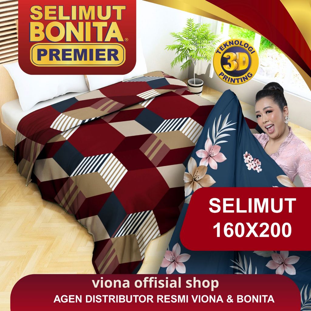 SELIMUT BONITA PREMIER TERLARIS 160x200 by BONITA [TERMURAH] BISA COD ORIGINAL