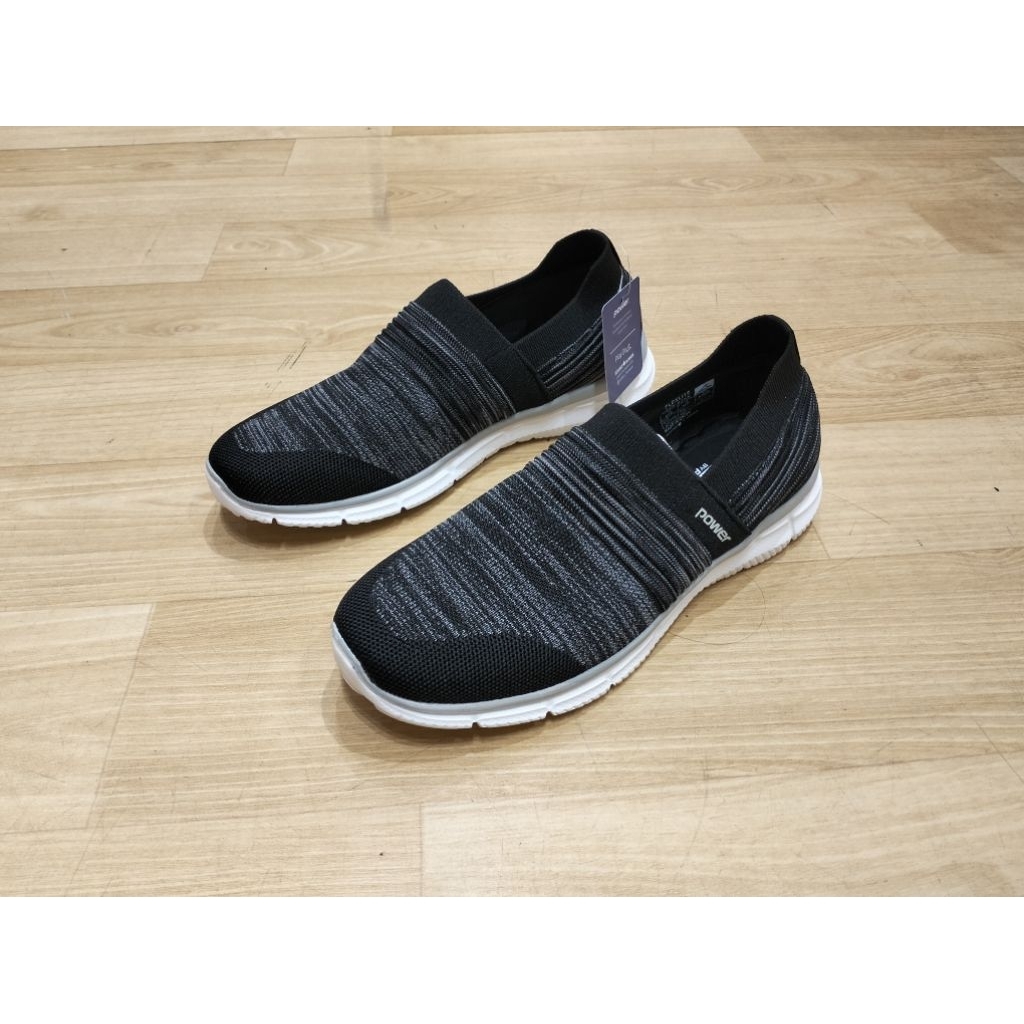 Sepatu Casual Pria Bata Power Terbaru Sepatu Slip On Pria Bahan Rajut Awet Ringan dan Nyaman