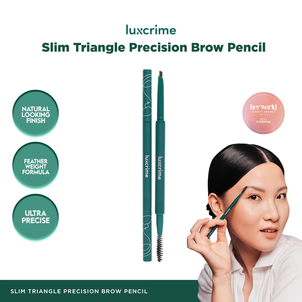 LUXCRIME SLIM TRIANGLE PRECISION BROW PENCIL / Luxcrime eyebrow