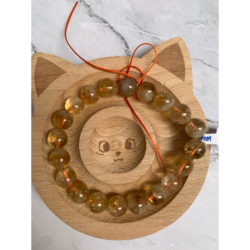 Rainbow Milky Citrine / Gelang Citrine Pelangi